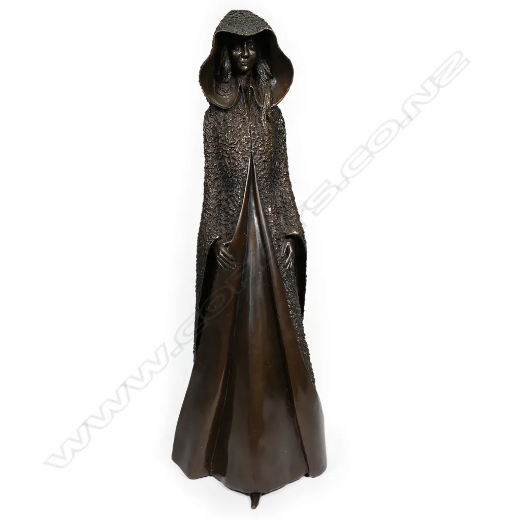 Sharon Delany (NZ) bronze sculpture 'Celtic Lady', Image 1++