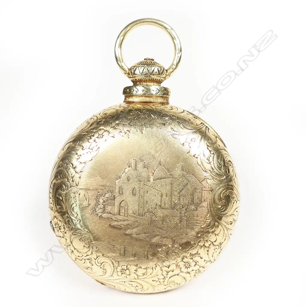 An impressive Victorian heavy 18ct gold large 'Railway Timekeeper' hunter pocket watch, Image 1++