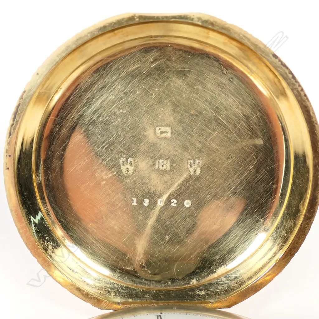An impressive Victorian heavy 18ct gold large 'Railway Timekeeper' hunter pocket watch, Image 1++