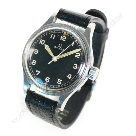 An Omega WWI military issue wristwatch,