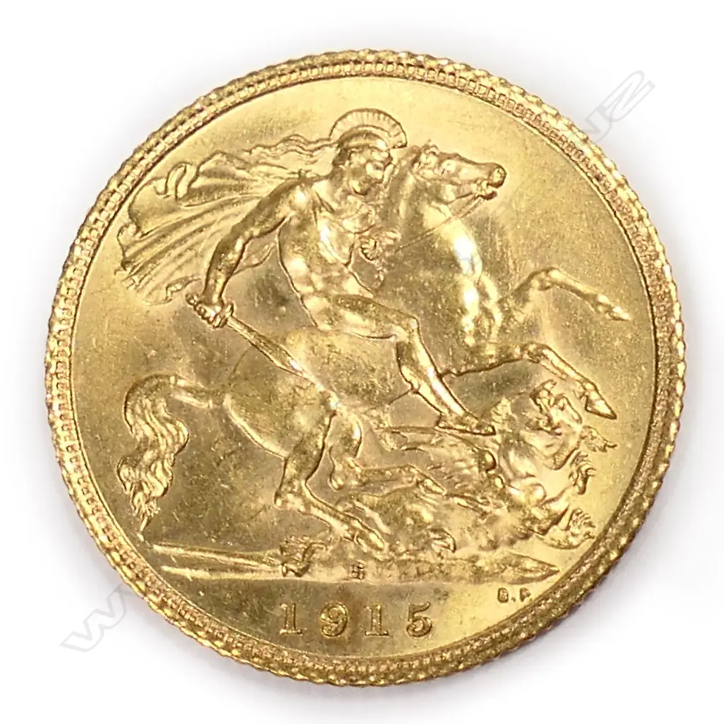 A Geo. V gold half sovereign, Image 1++