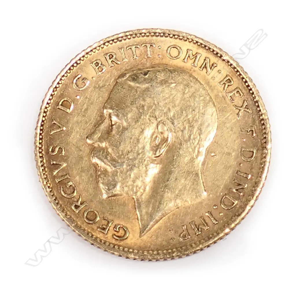 A Geo. V gold half sovereign, Image 1++