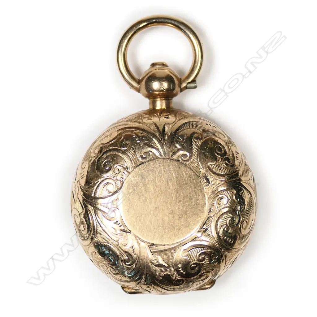 A quality  c.1900 rolled gold engraved sovereign case, Image 1++
