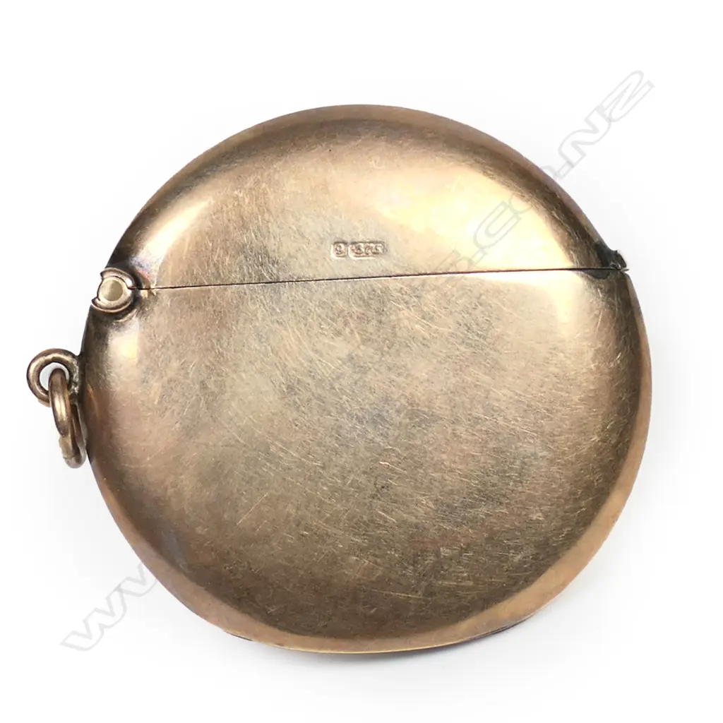 An Edwardian 9ct rose gold vesta, Image 1++