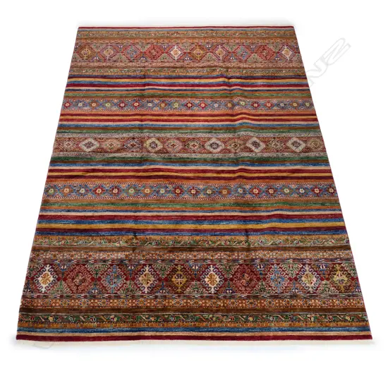 A Khorjeen hand knotted carpet,