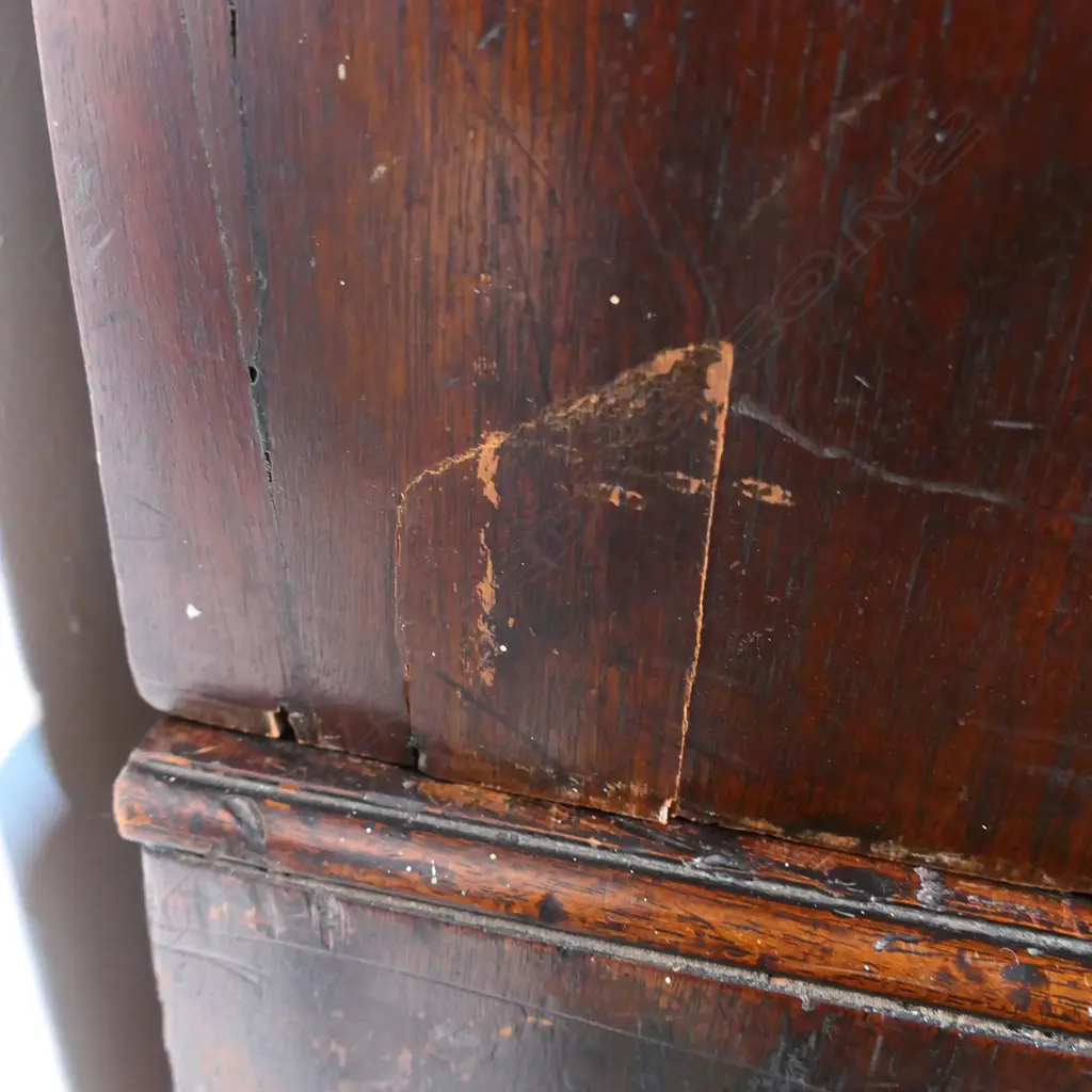 A Georgian mahogany bookcase secretaire cabinet, Image 1++