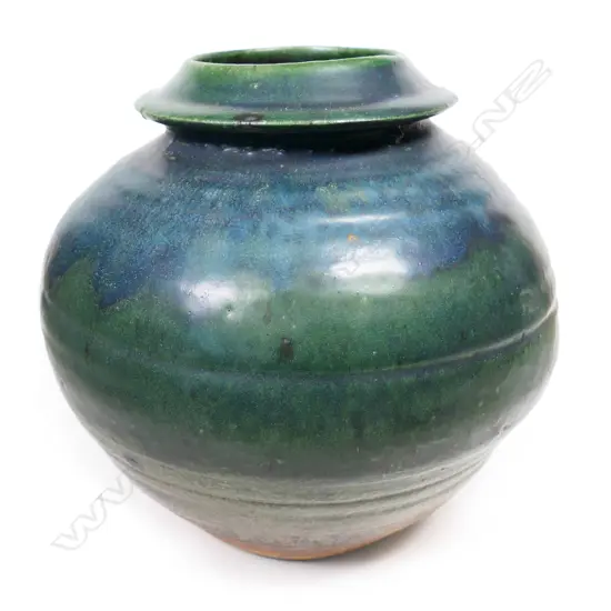 Warren Tippett pottery vase,