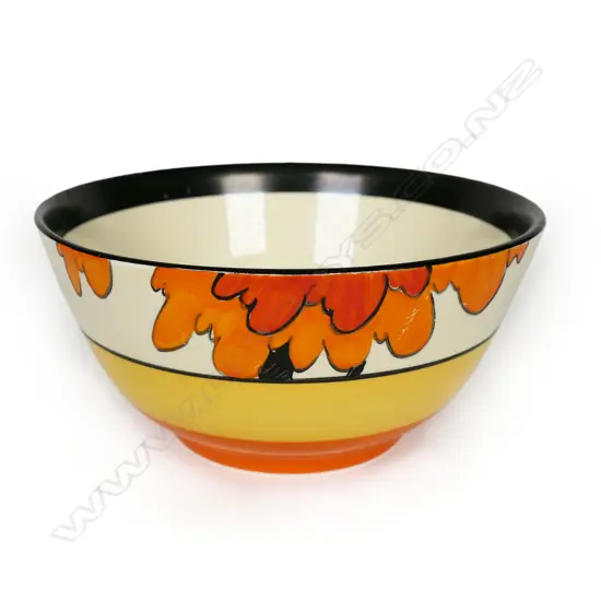 Clarice Cliff Bizarre bowl,