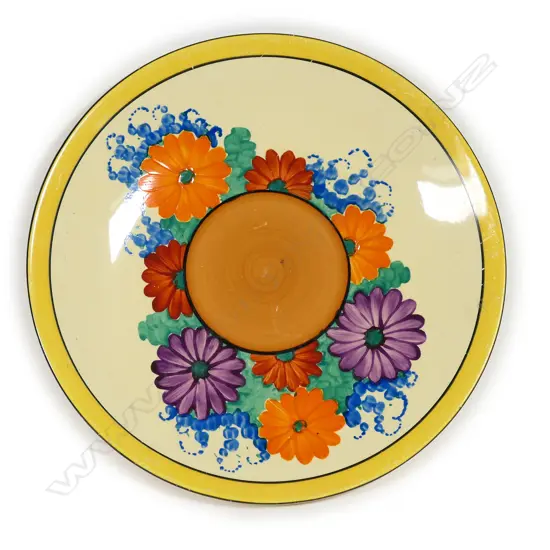 Clarice Cliff 'Bizarre'cabinet plate,