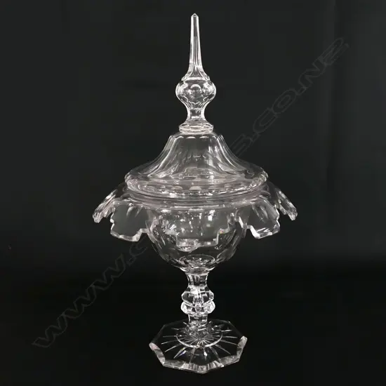 A Regency crystal confiture,