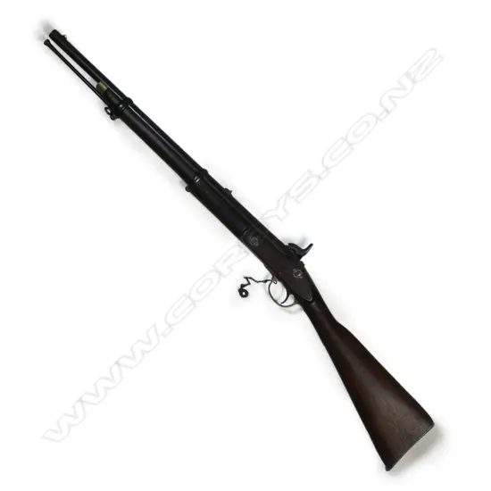 A Victorian artillery 17mm bore percussion cap rifle,