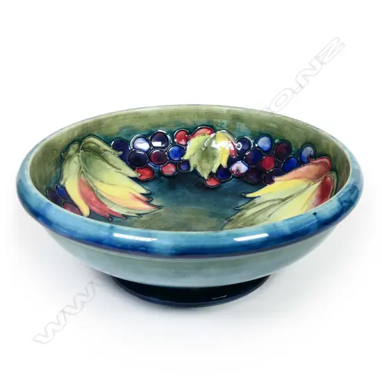A William Moorcroft bowl,
