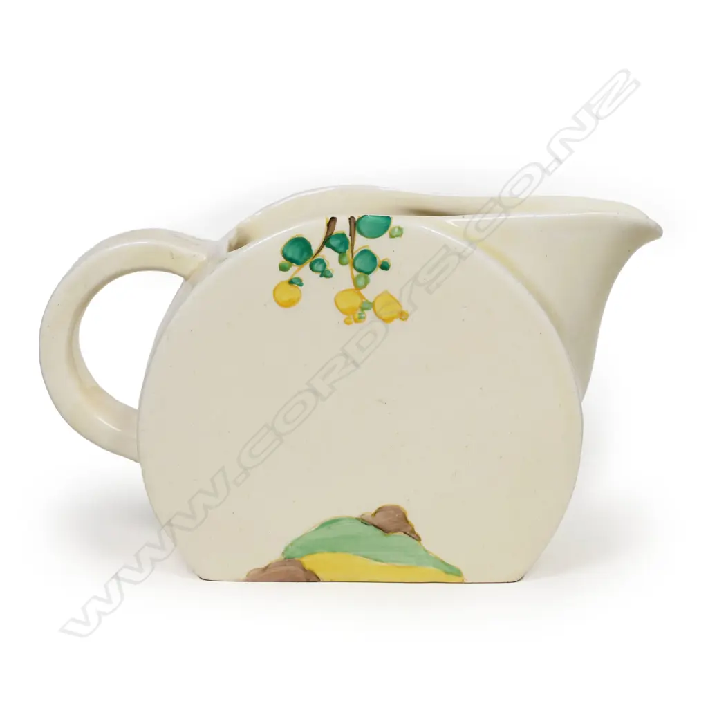 Clarice Cliff Bizarre milk jug, Image 1++