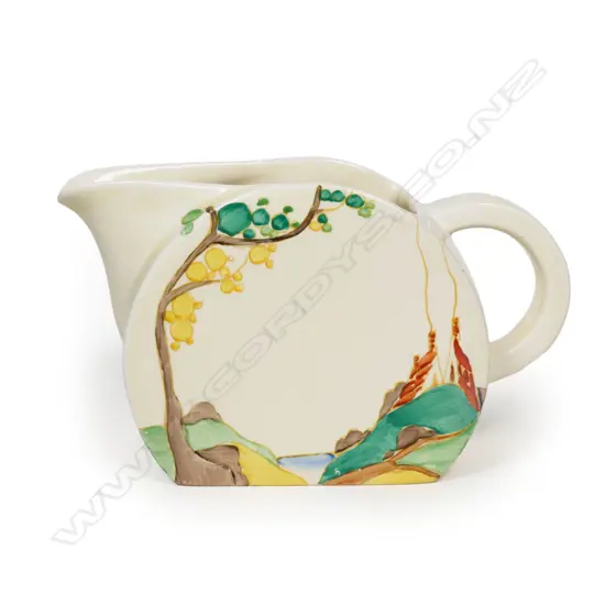 Clarice Cliff Bizarre milk jug,