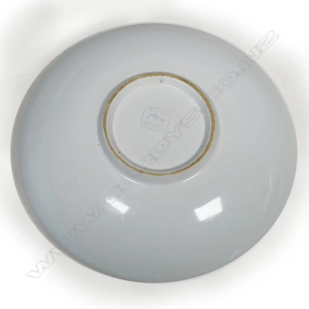 A Poole studio pottery shallow bowl by Tony Morris, Image 1++