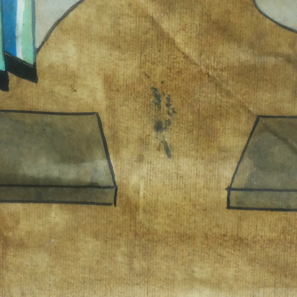 A large late 19th/early 20thC Chinese ancestral painting, Image 1++