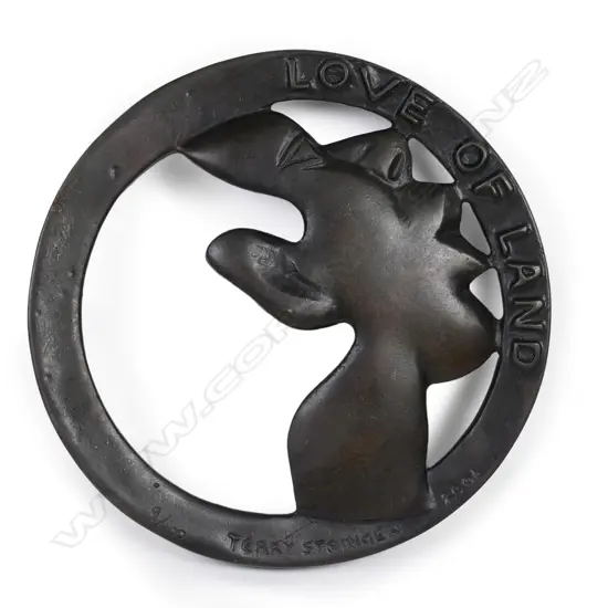Terry Stringer, 'Love of Land / Land of Love', bronze sculpture,