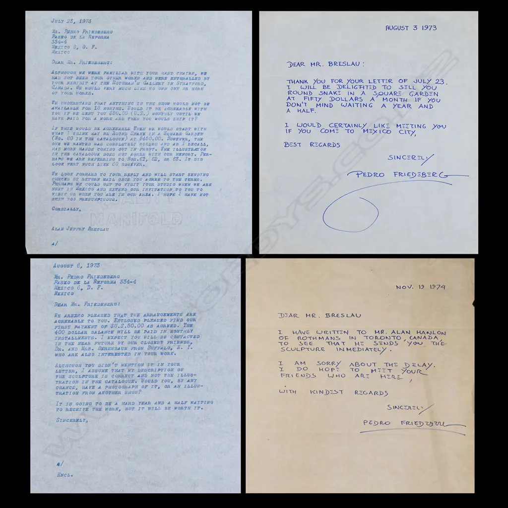 Pedro Friedeberg (Italian/Mexican 1936-), Image 1++