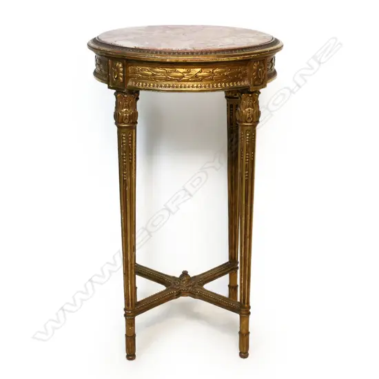 A 19thC French Louis XVI style guéridon,