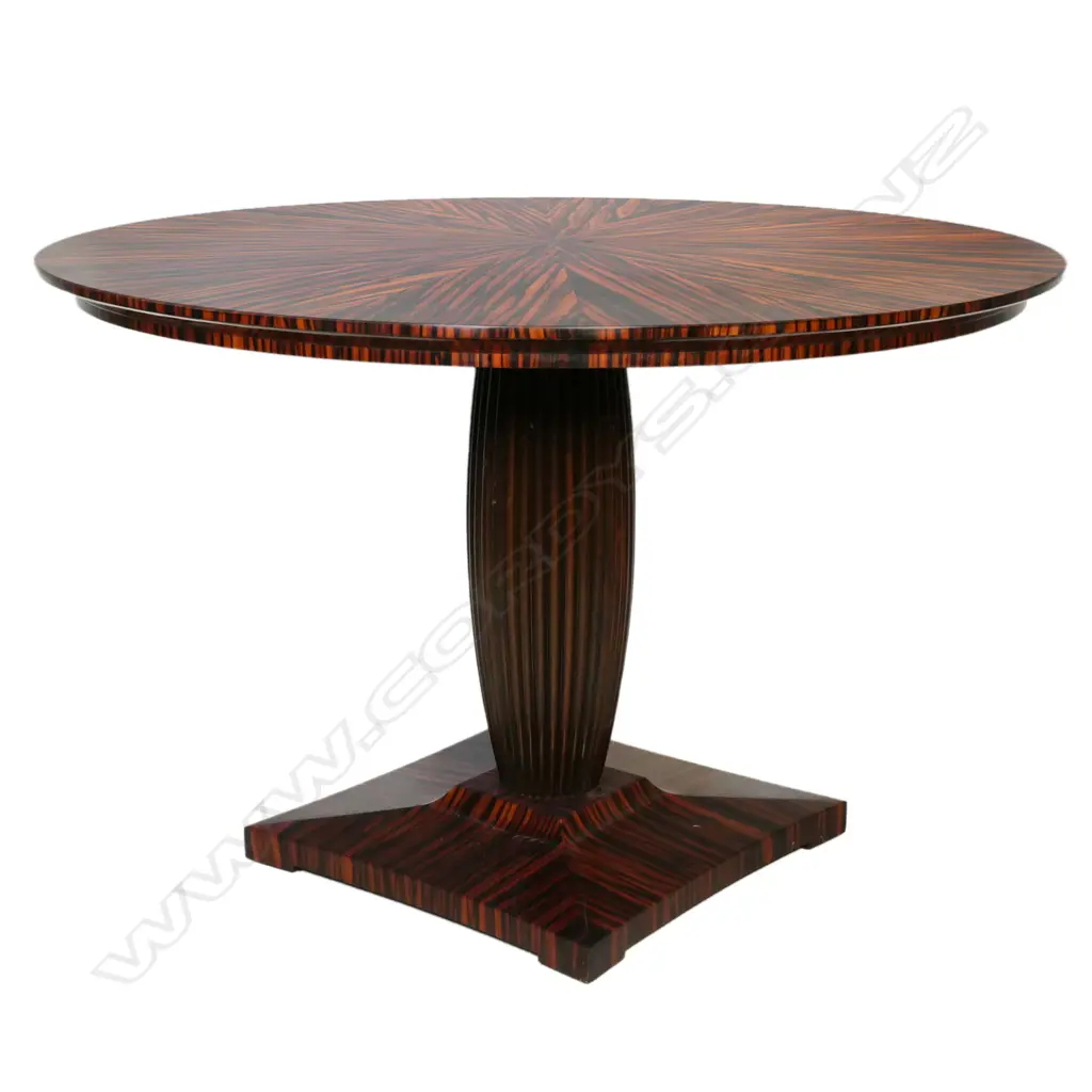 A stylish and contemporary Art Deco style dining table, Image 1++