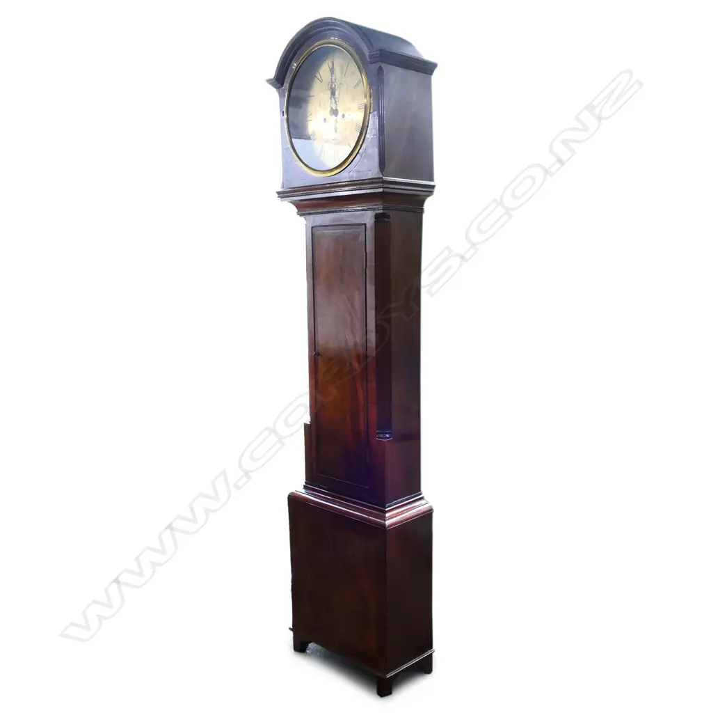 A Georgian mahogany long case clock, Image 1++