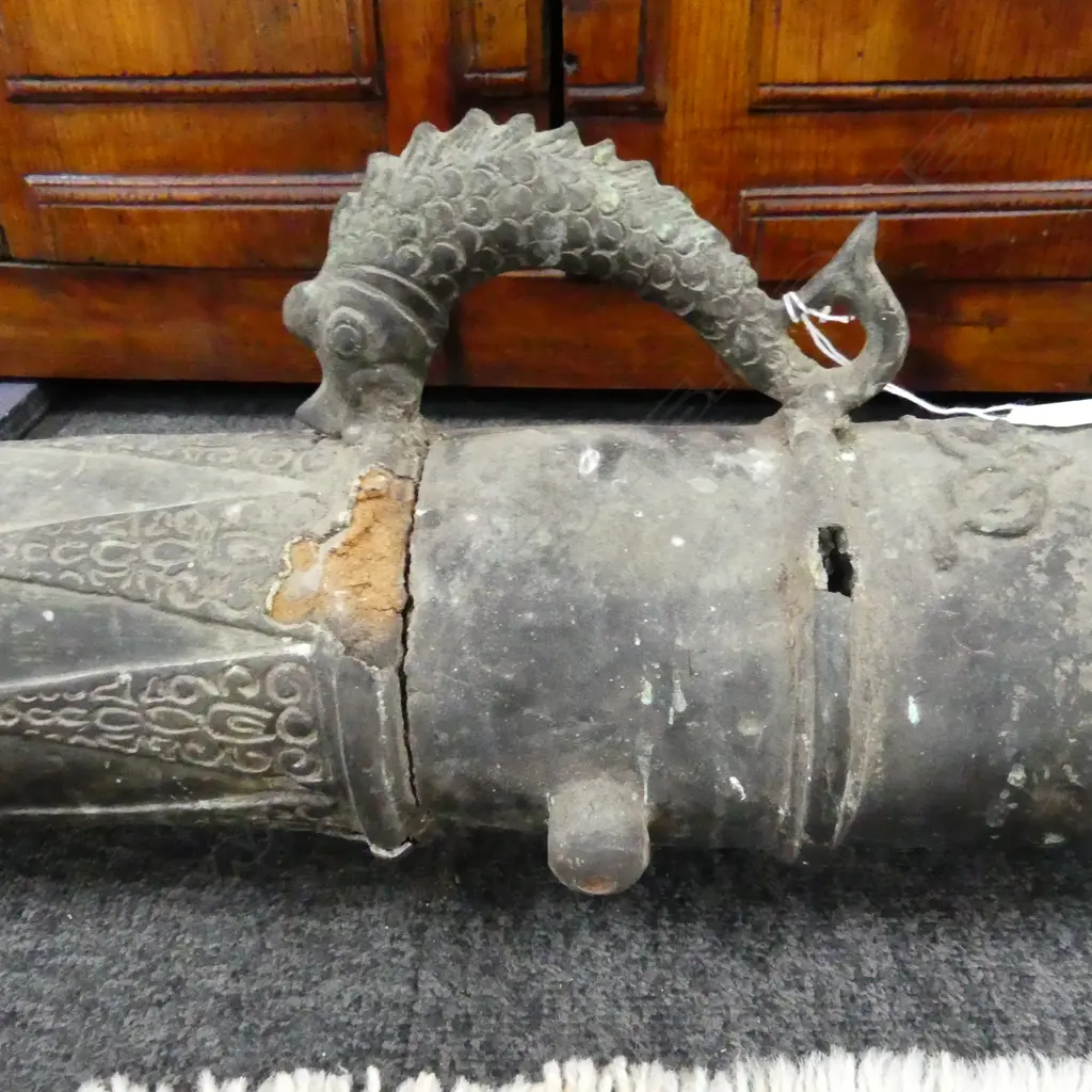 ARCHAIC STYLE BRONZE CANON L.1170mm Image 1++