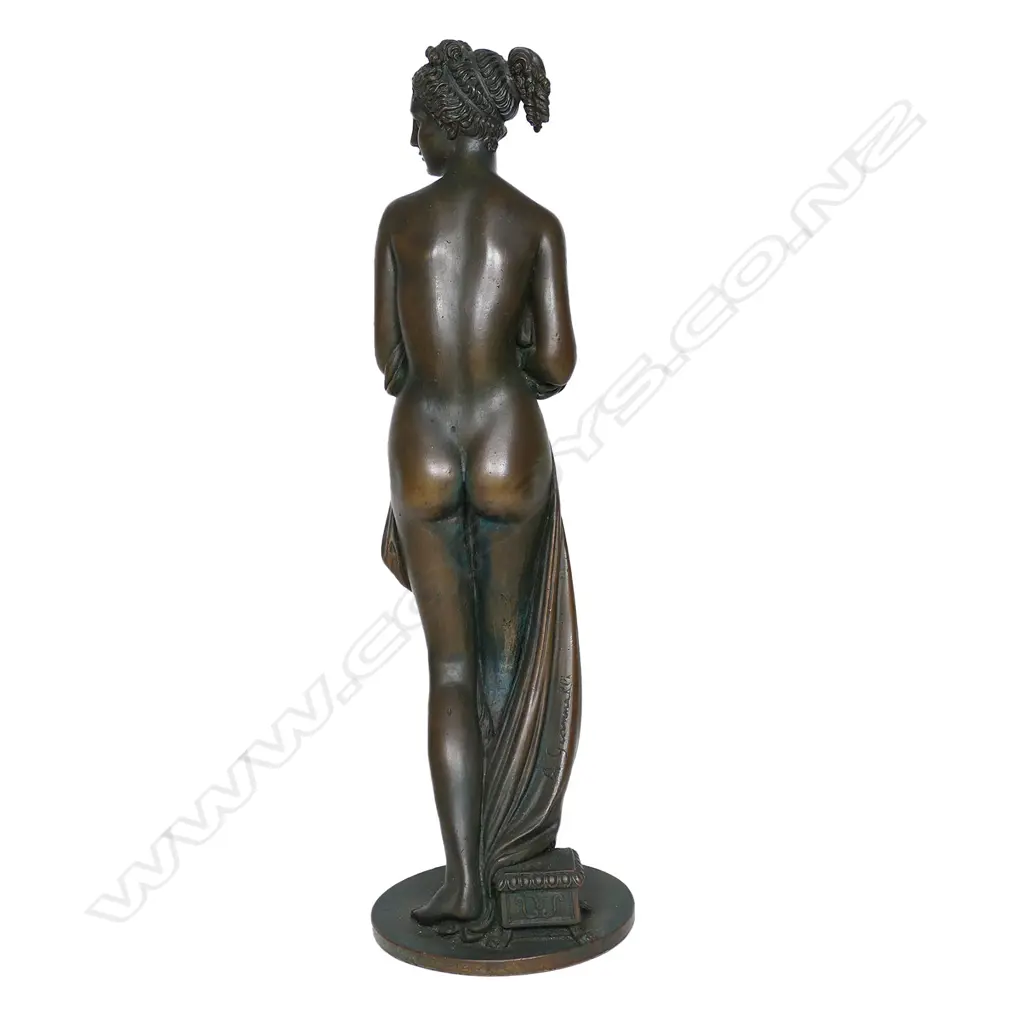 A bronze statuette of Venus Italica, Image 1++