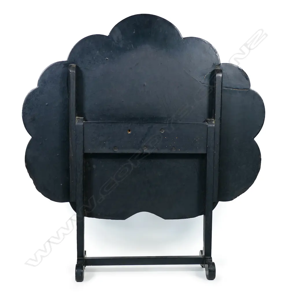 VICTORIAN PAPER MACHE SCREEN 670 x 700mm Image 1++