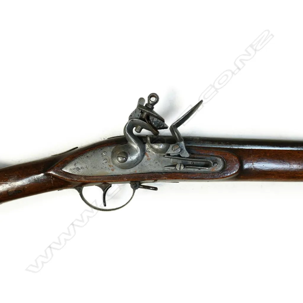 A Flintlock trade musket with 39" barrel, Image 1++