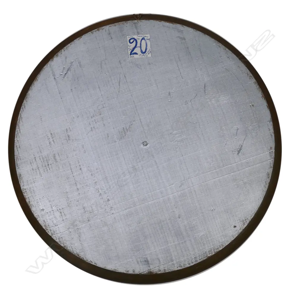 An early 20thC folk art painted panel, Image 1++