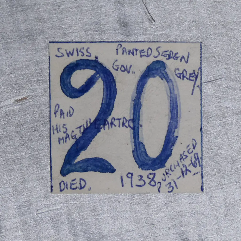 An early 20thC folk art painted panel, Image 1++