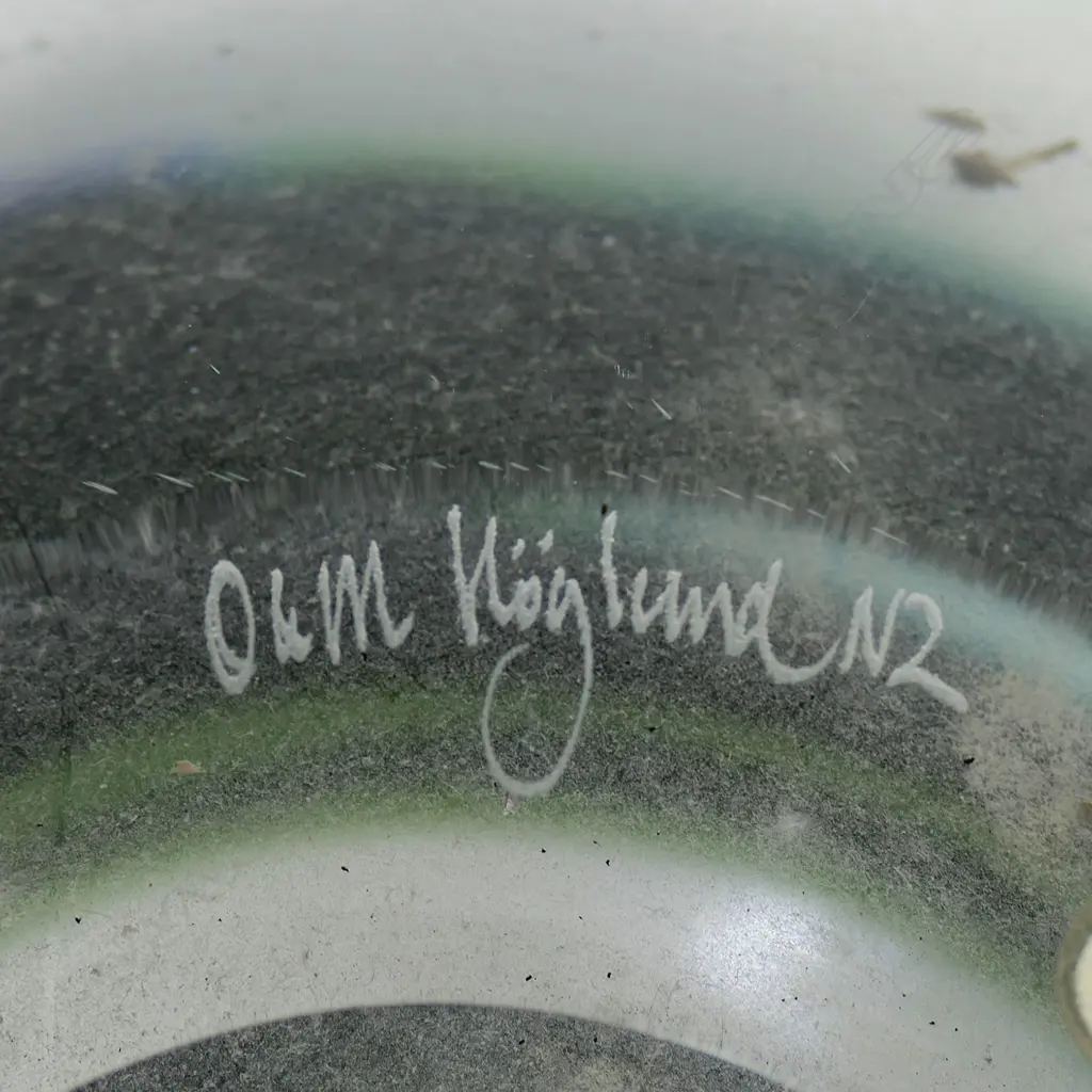 A large Hoglund art glass vase, Image 1++