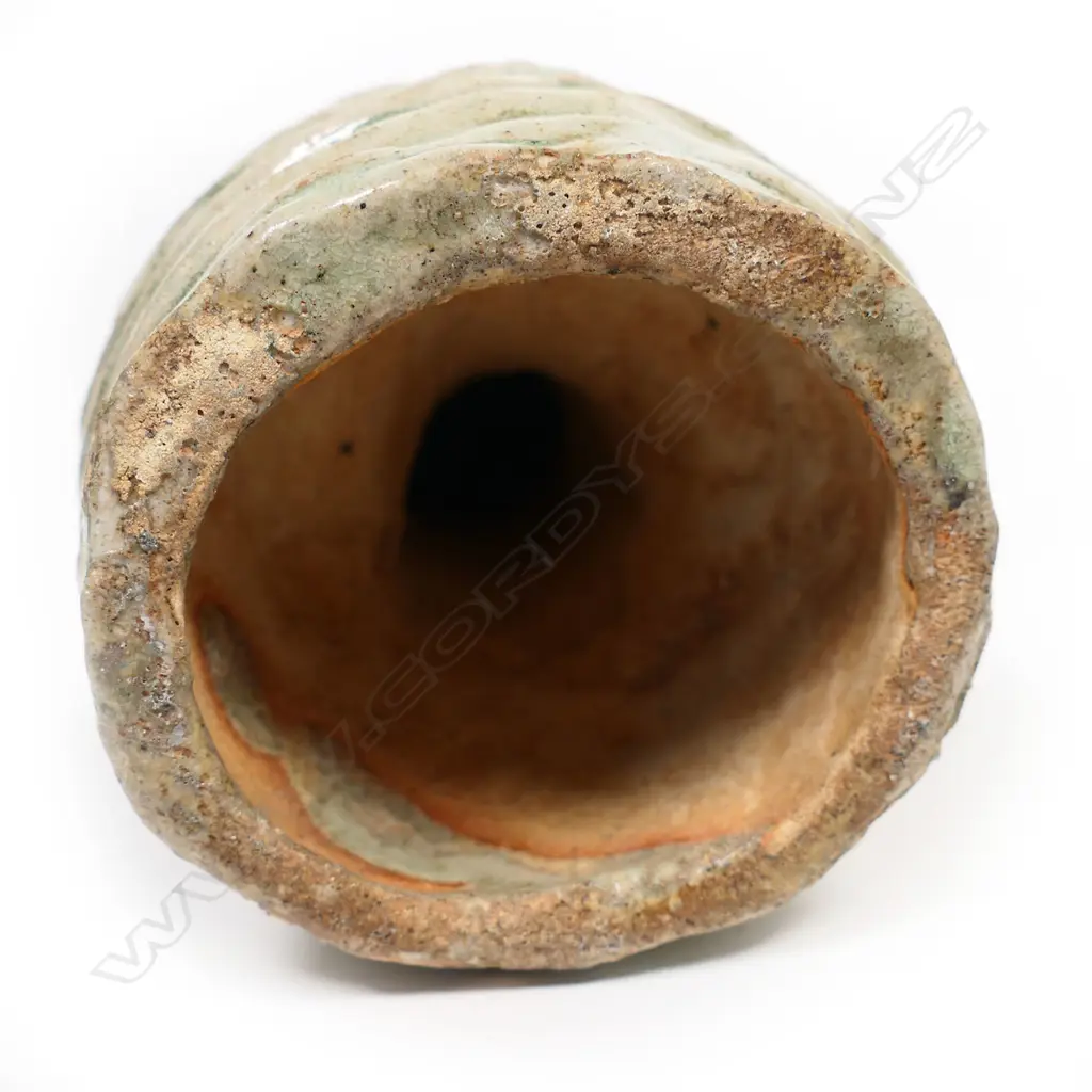 An old Chinese celadon glazed deity figure, Image 1++