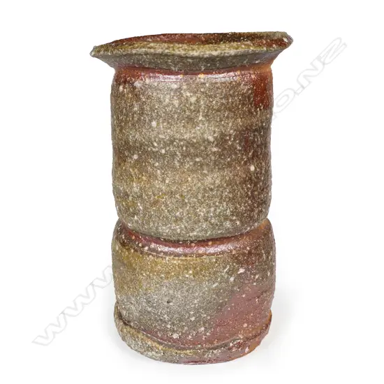 A vintage Japanese Shigaraki vase