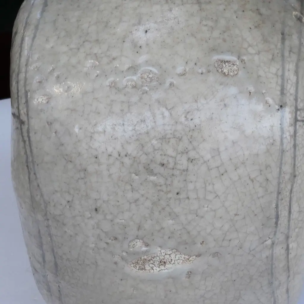 An uncommon Korean Buncheong sgraffito 'fish' moon flask, Image 1++