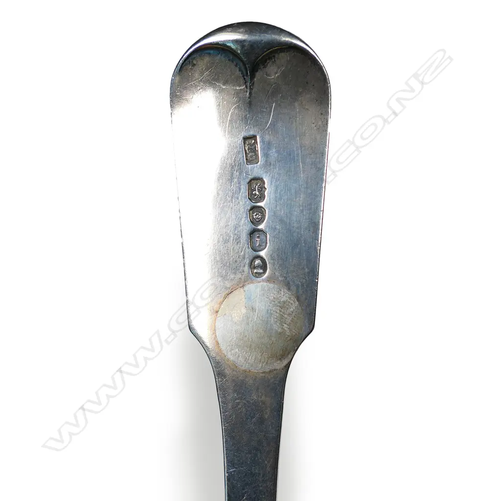 A George IV silver fish slice, Image 1++