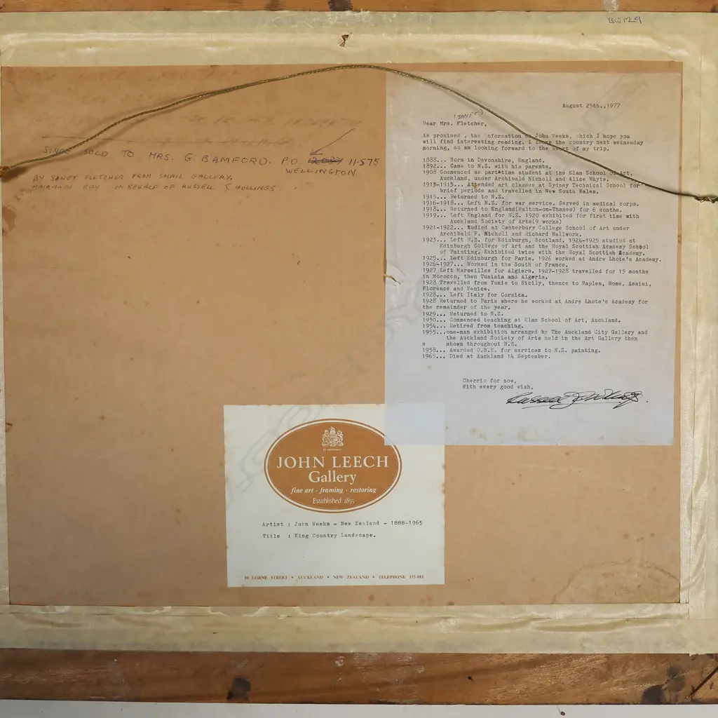 John Weeks (1888-1965), Image 1++