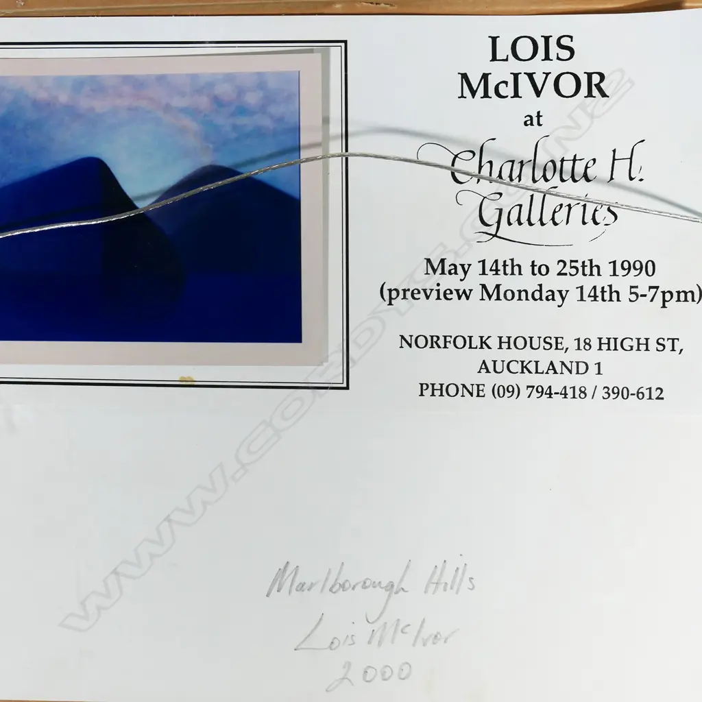 Lois Rayma McIvor (NZ 1930-2017), Image 1++