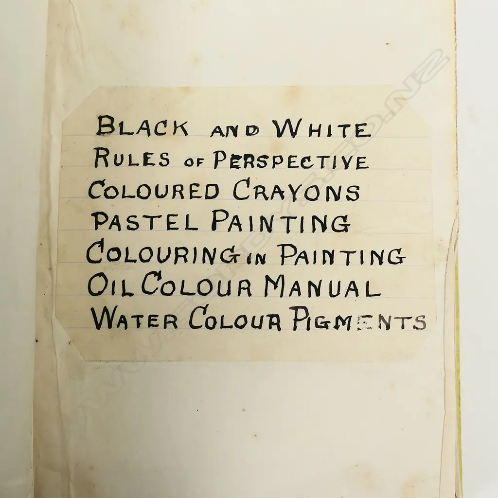 C.F. Goldie signed set of three bound volumes on art drawing and painting, Image 1++