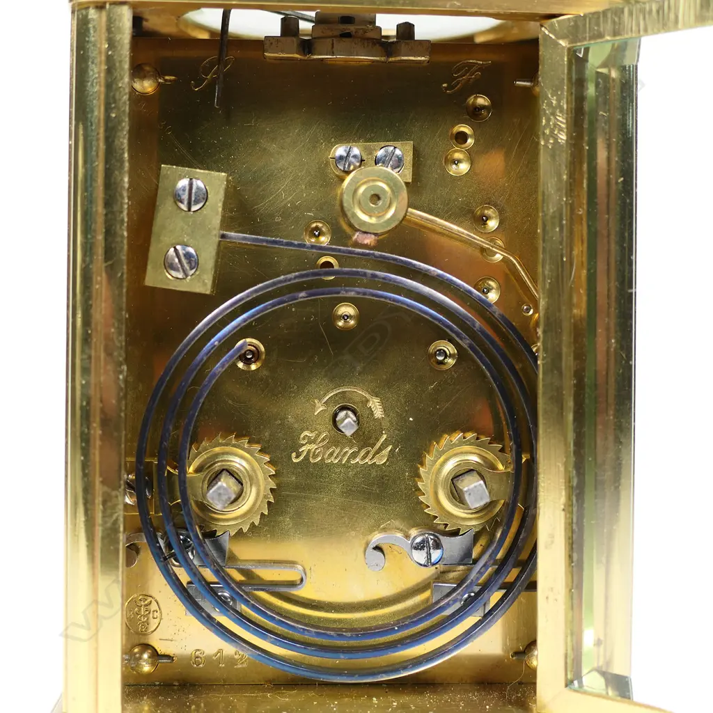 A19thC French repeater carriage clock, Image 1++
