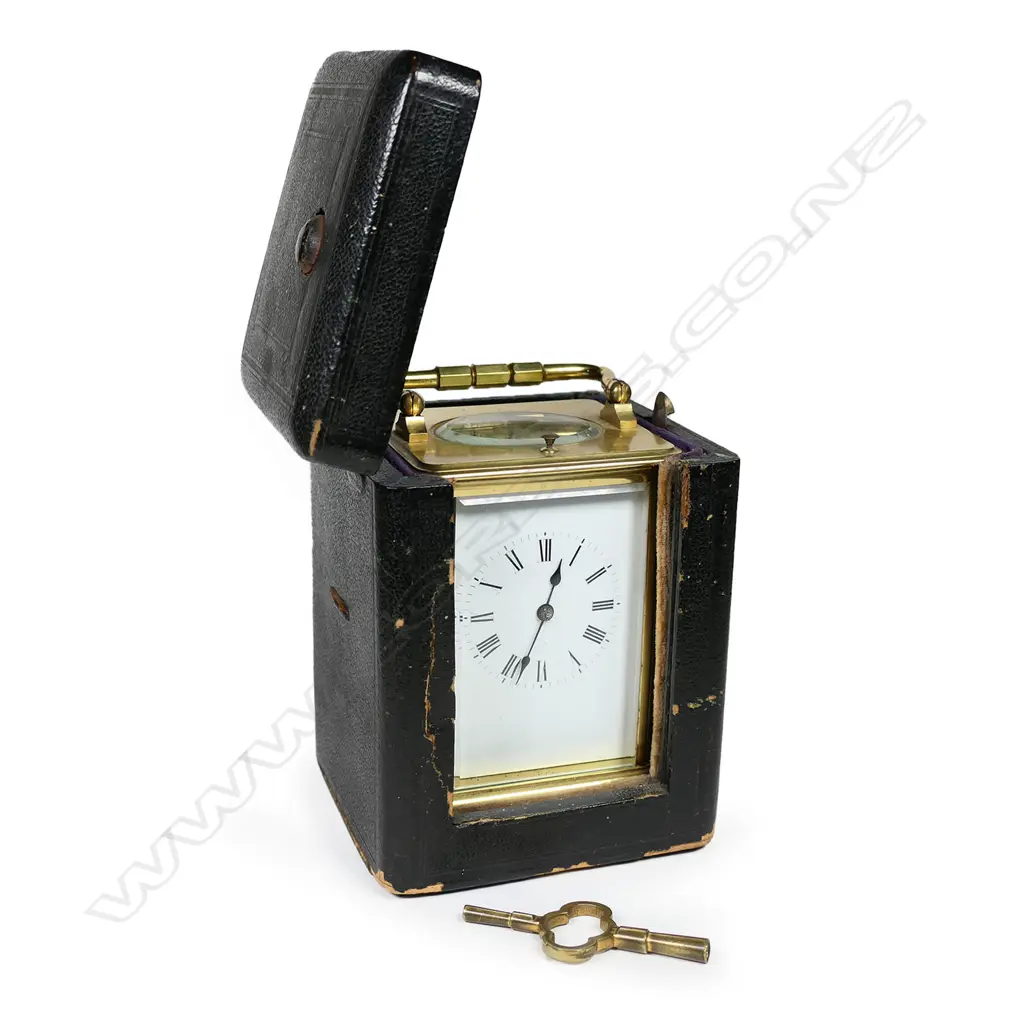 A19thC French repeater carriage clock, Image 1++