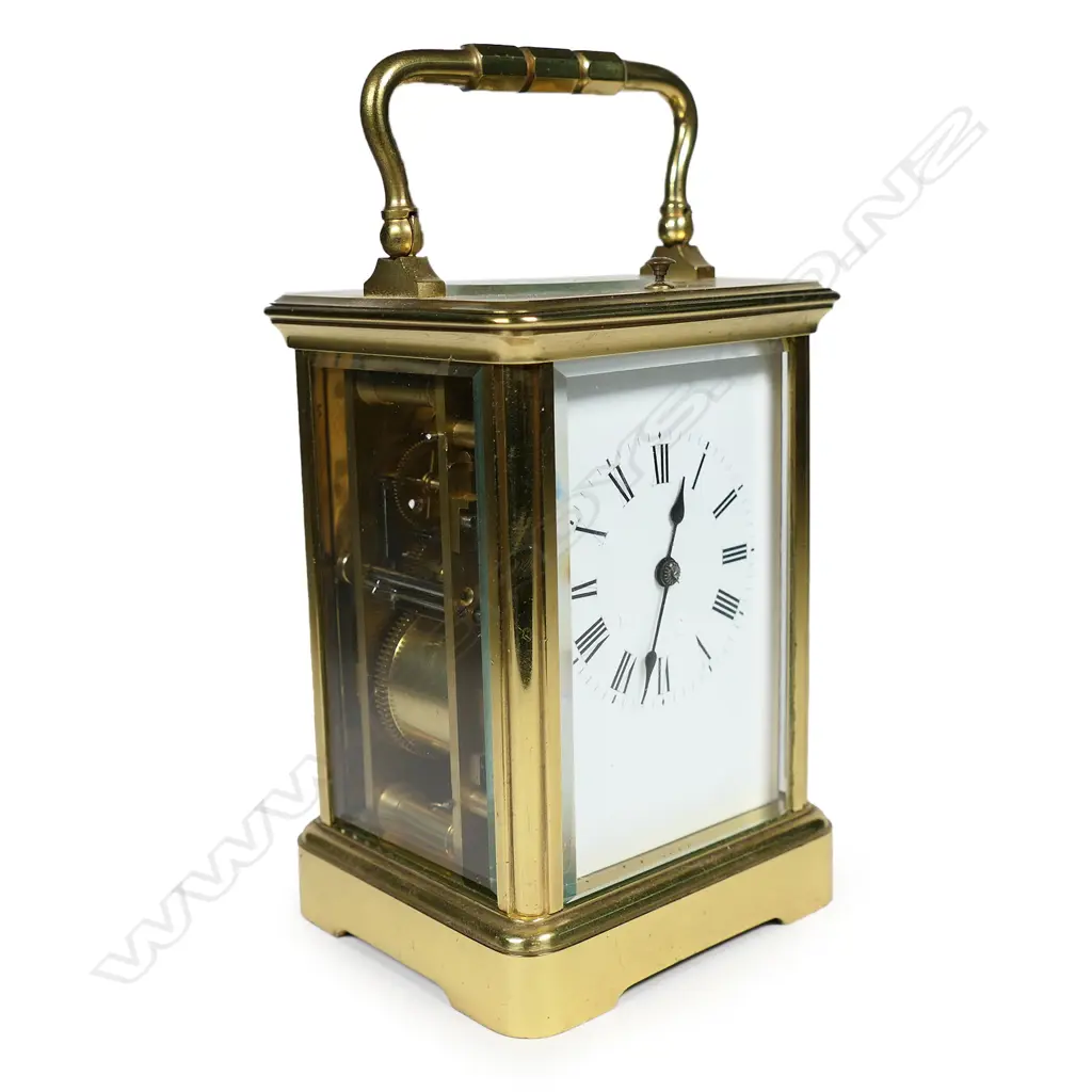 A19thC French repeater carriage clock, Image 1++