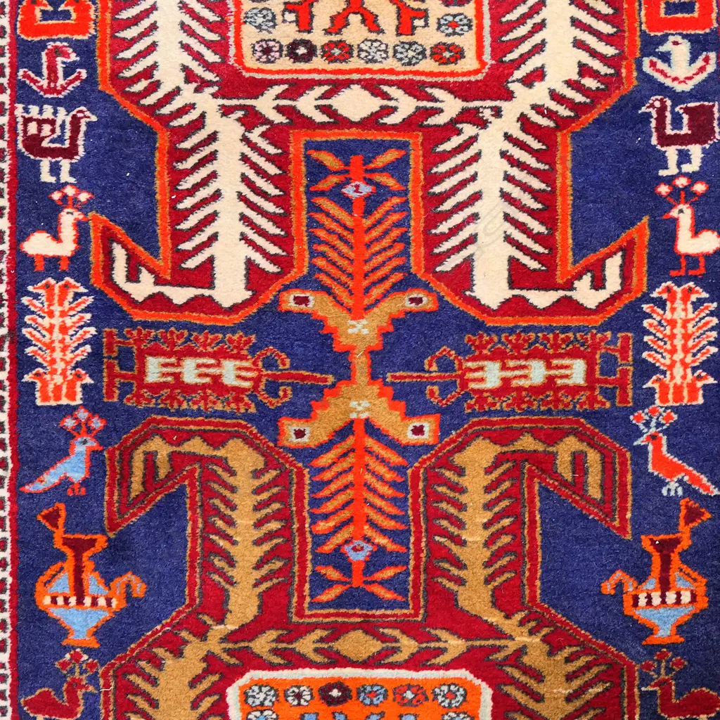 A hand-knotted Shirvan runner, Image 1++