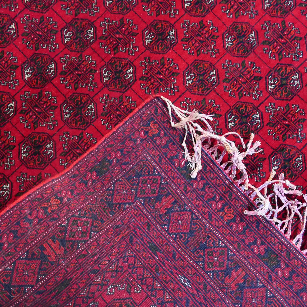 A hand knotted Turkman carpet, Image 1++