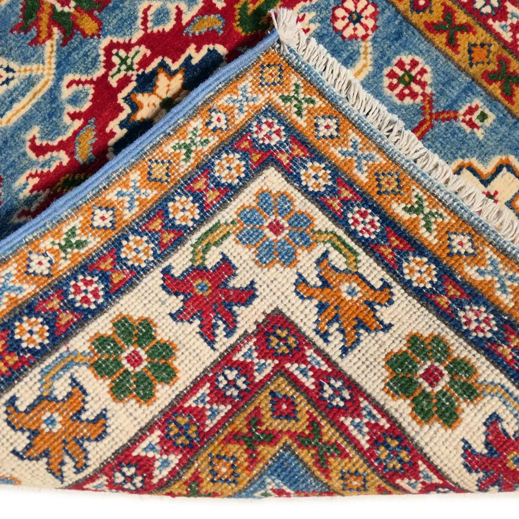A hand knotted Kazak runner, Image 1++