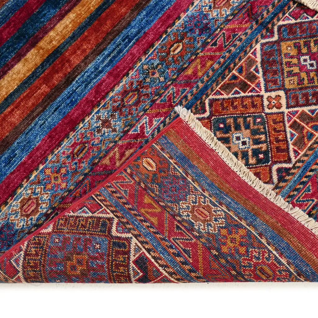 A hand knotted Khurjeen rug, Image 1++