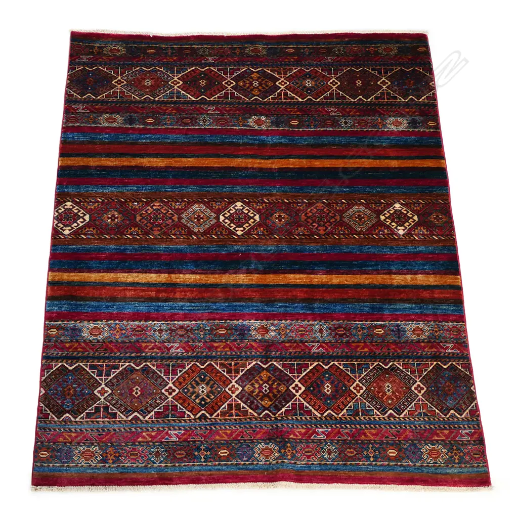 A hand knotted Khurjeen rug, Image 1++
