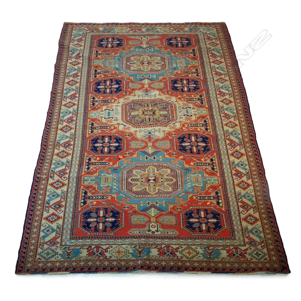 A finely woven Persian Soumak mixed weave rug, Image 1++