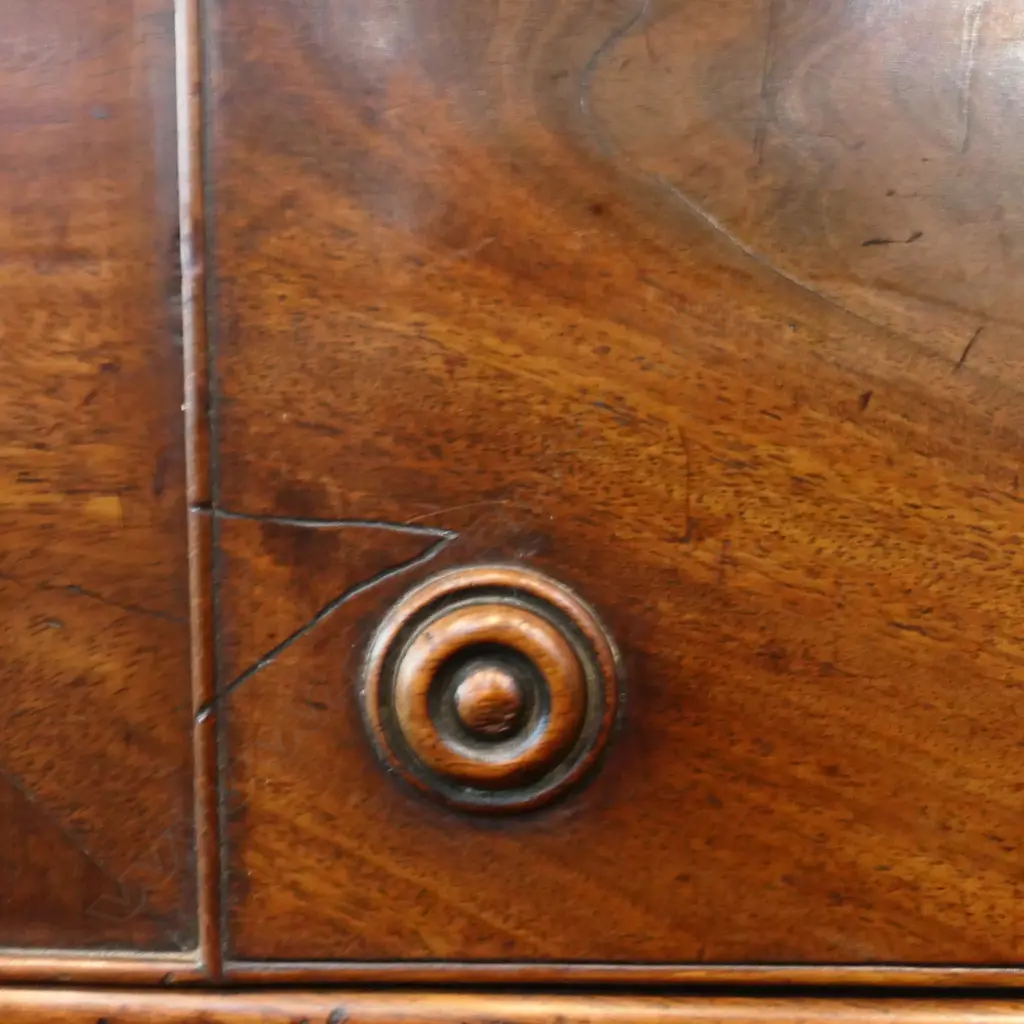 A Regency mahogany bookcase secretaire, Image 1++