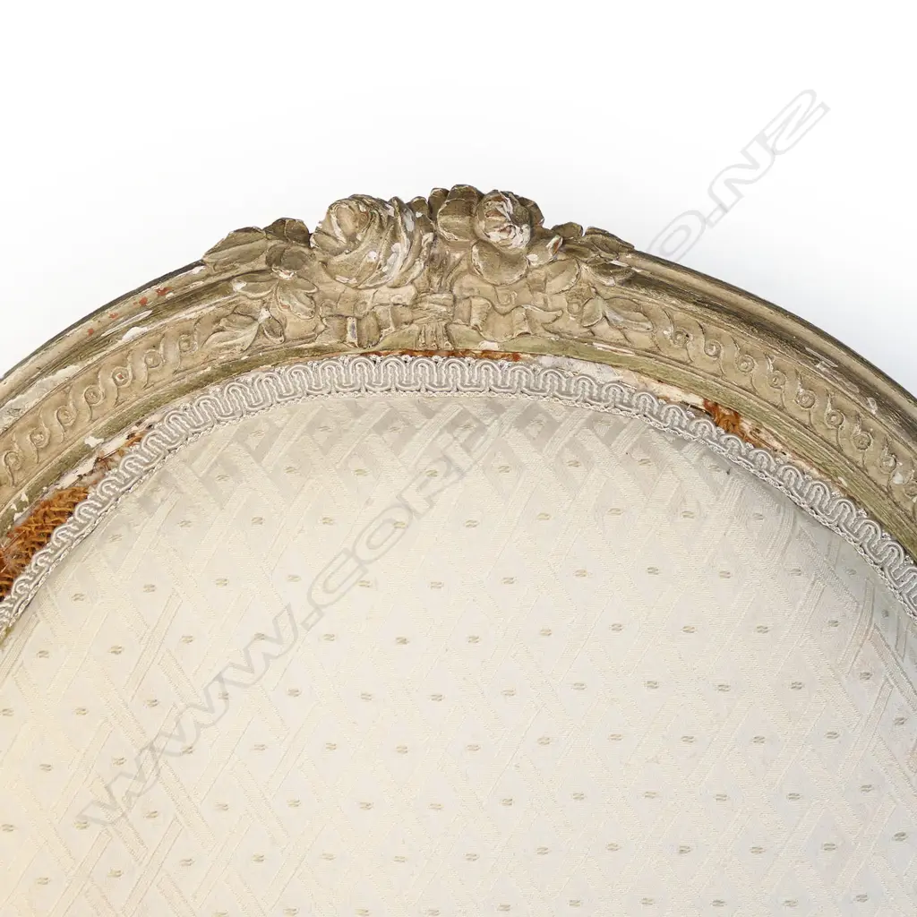 A pair of French open elbow armchairs, Image 1++